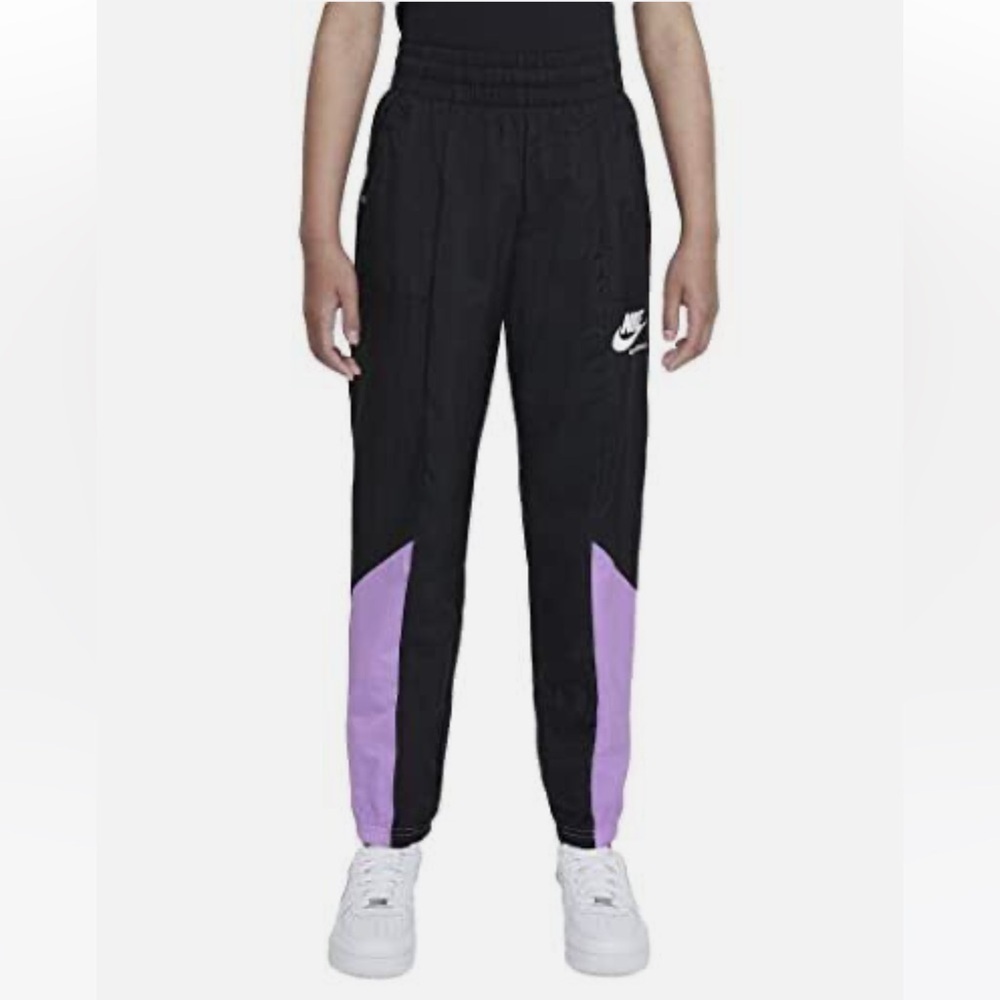 Nike Sportswear Woven Pants Black Purple